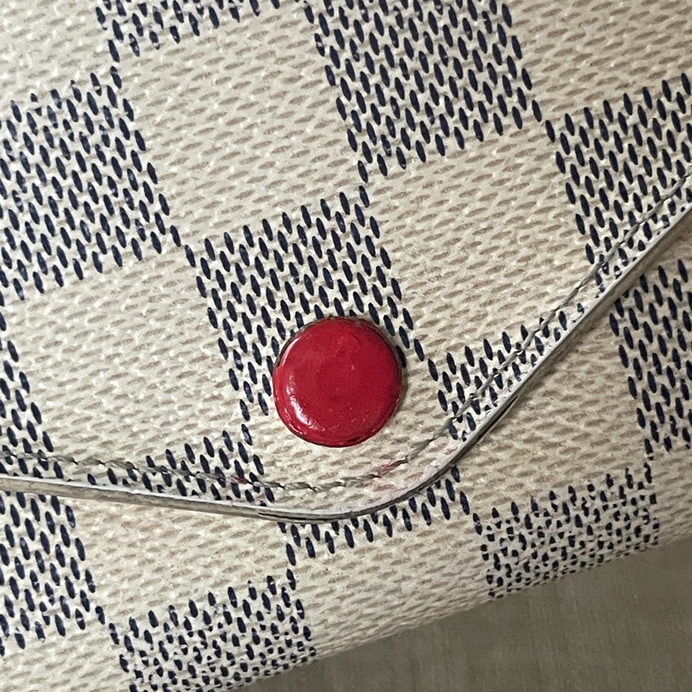 Authentic Louis Vuitton damier azur long wallet TN2134 (B32) - Picture 2 of 15